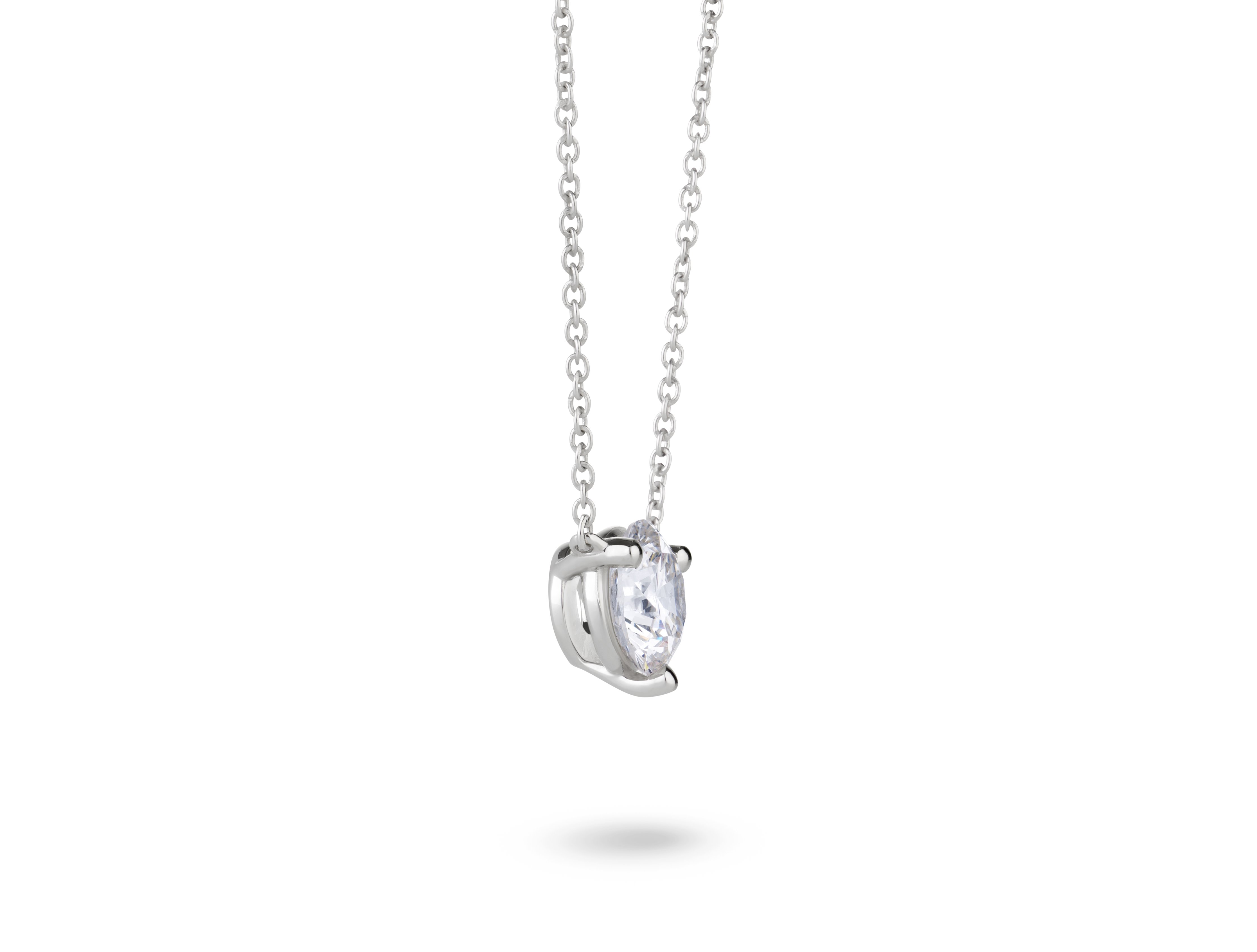 Lab-Grown Diamond 2ct. tw. Round Brilliant Studs and Pendant Set | White